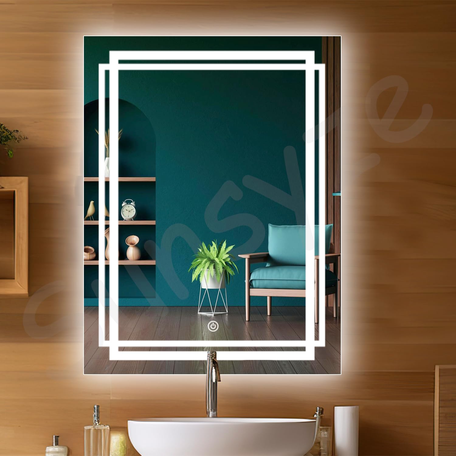 Led mirror, Mirror with light