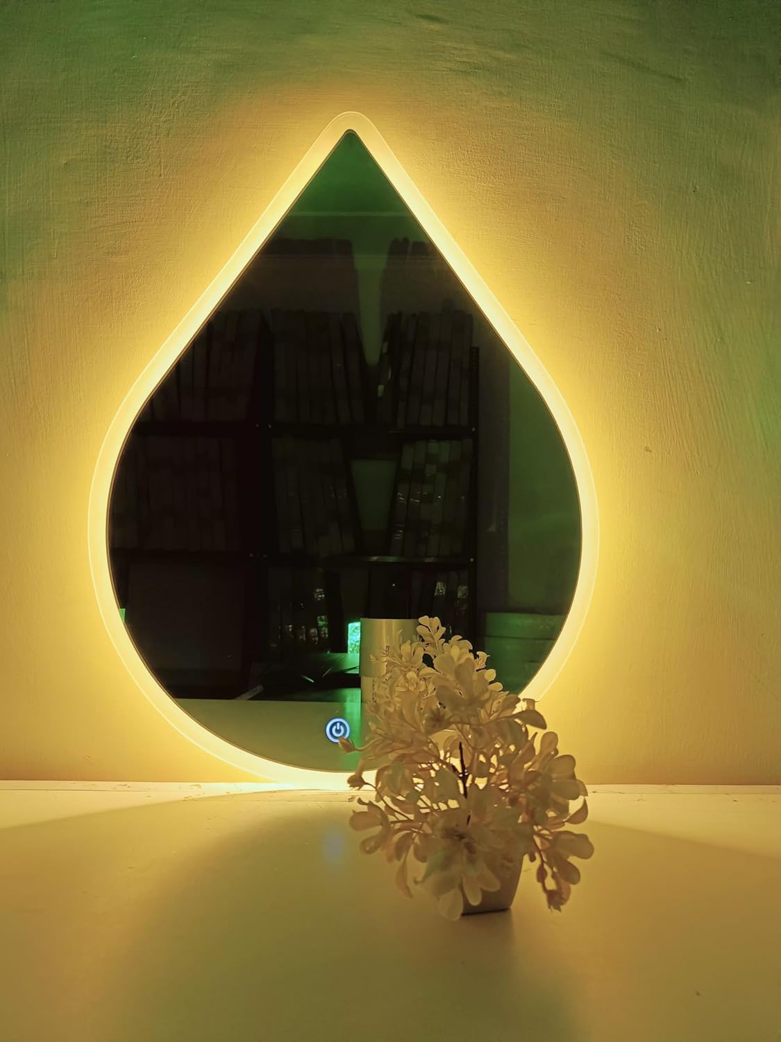 Sunsyze Modern Led Mirror for Bathroom & Bedroom, Styles Mirror with Light - Image 3